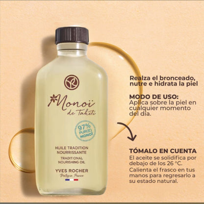 Aceite Corporal Monoi de Tahiti Tradicional de Tiaré